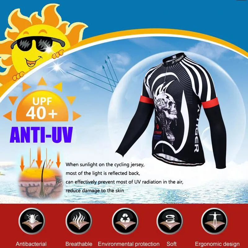 100% Polyester Men's Cycling Jersey