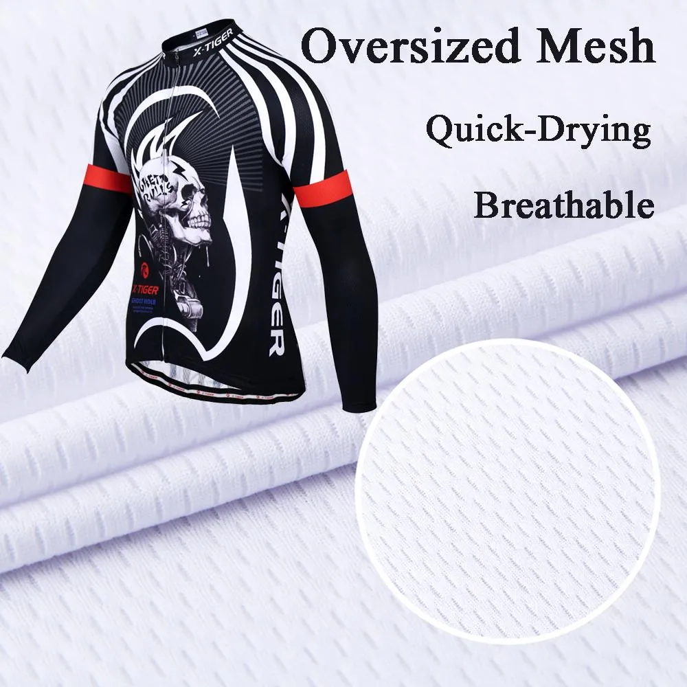 100% Polyester Men's Cycling Jersey