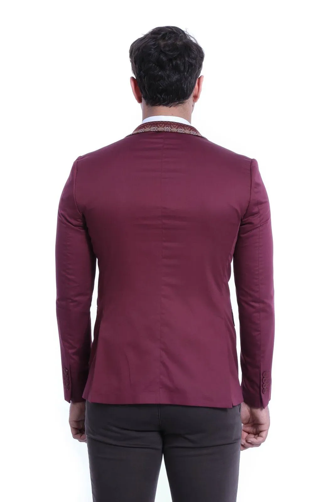 15582 Burgundy Blazer