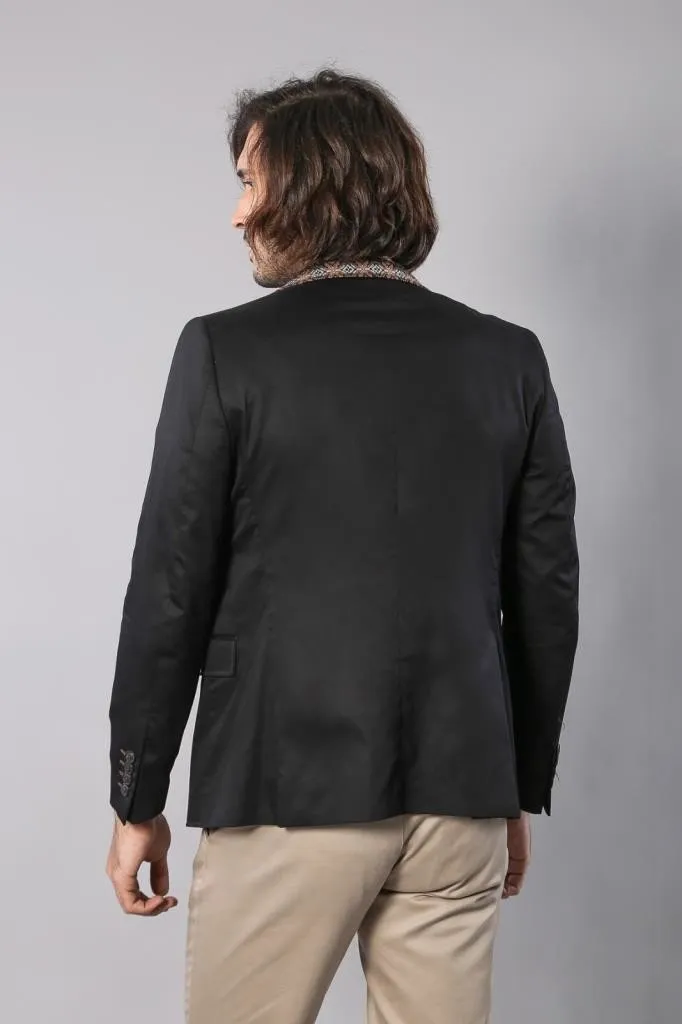 15606 Black Wool Jacket