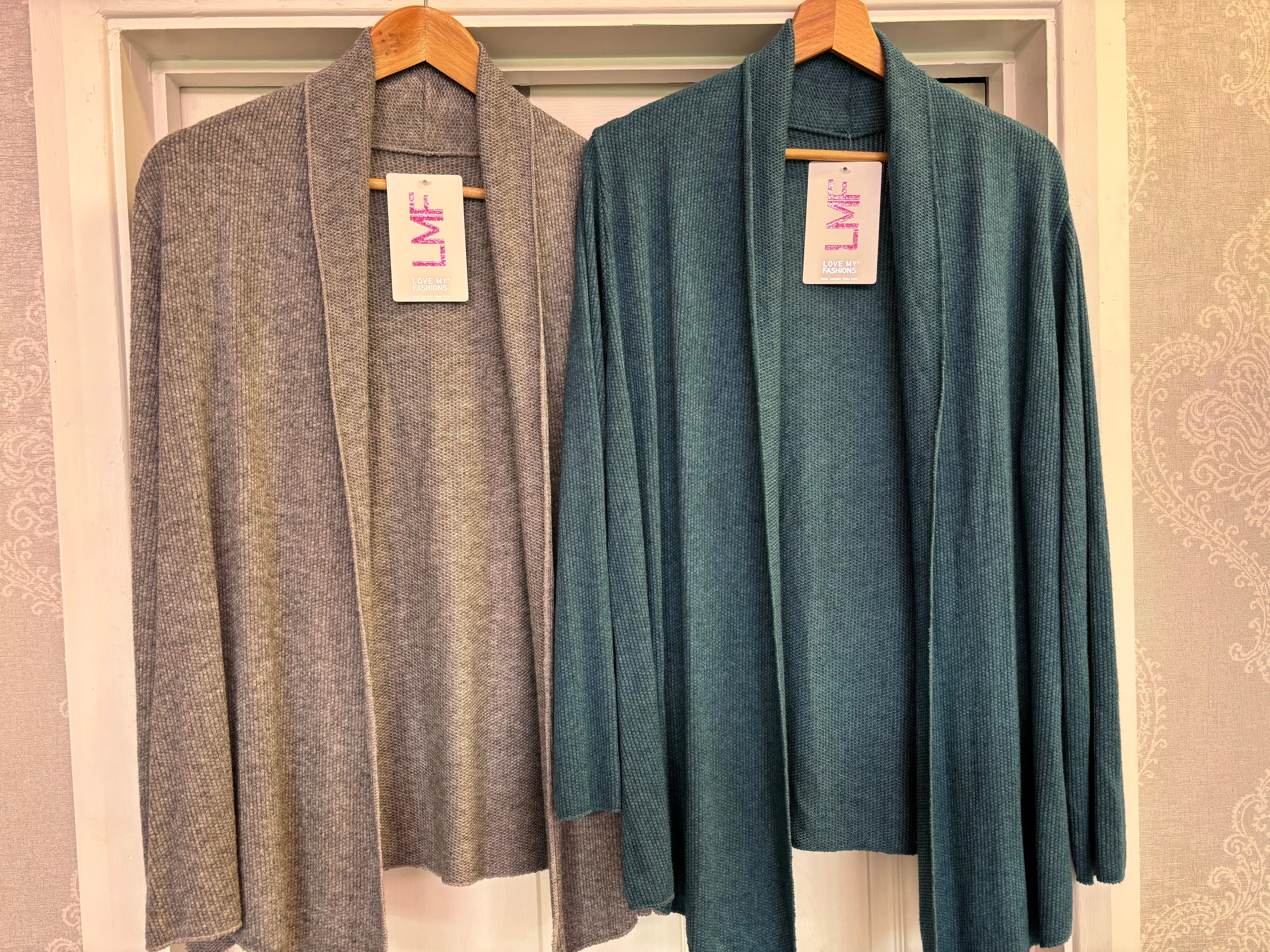 As Seen in Unique’s Video: Soft Knit Short Waterfall Cardigans in 8 Colours