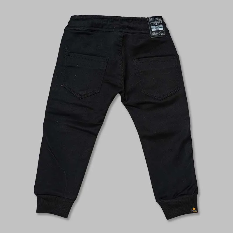 Black Jogger for Kid Boys