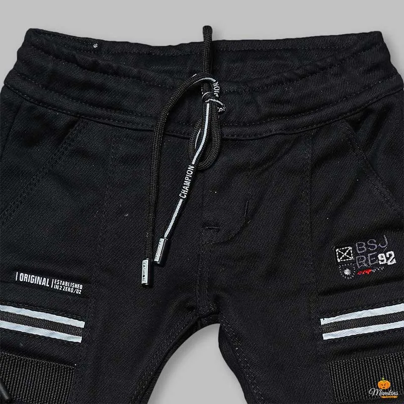 Black Jogger for Kid Boys