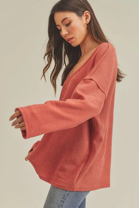 Casey Oversized Sweater Top