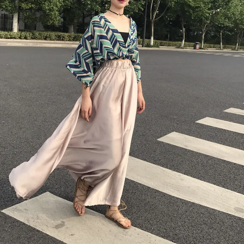 Claus culottes palazzo pants (preorder/ 2 colours)