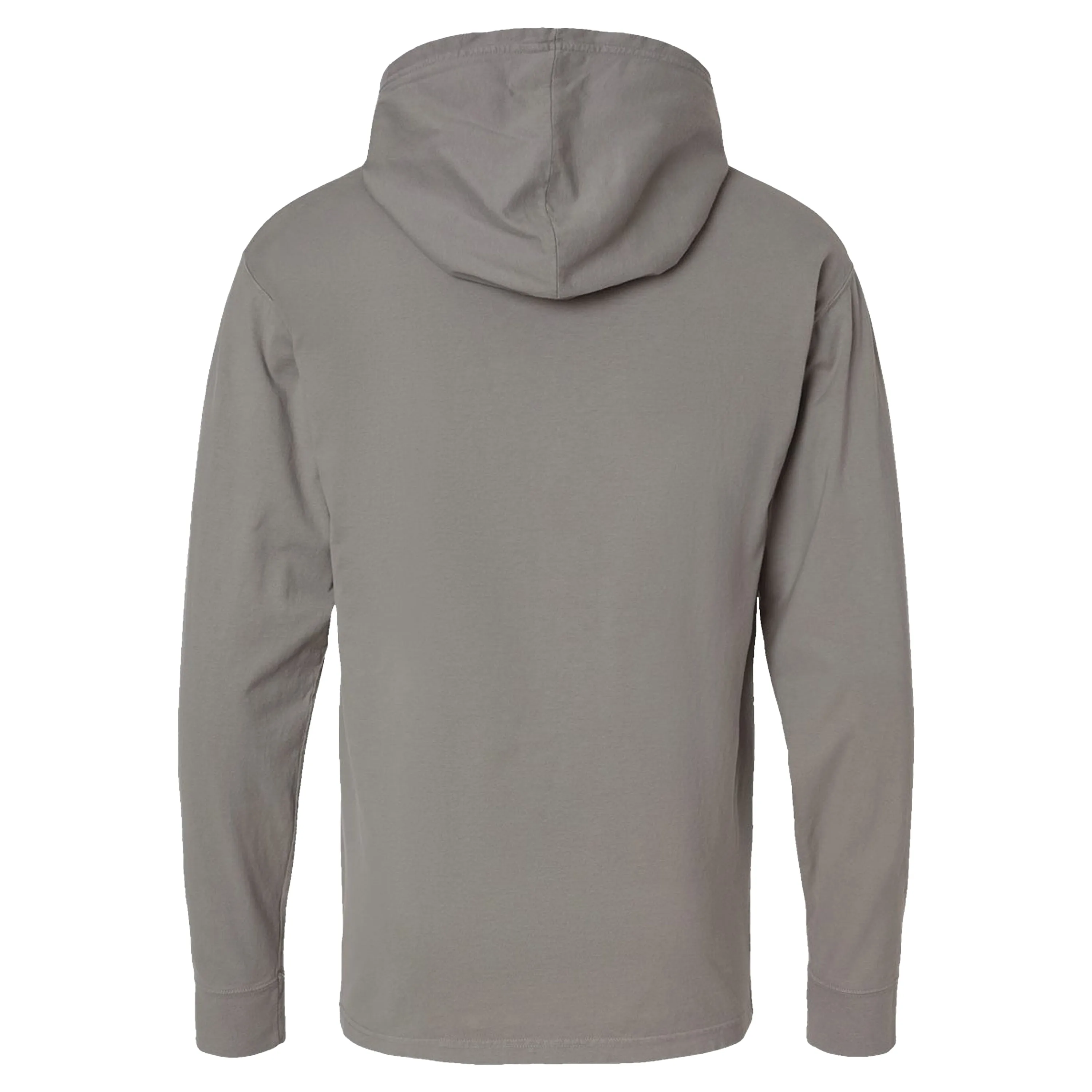 Comfort Colors EGA Lightweight Long Sleeve Hooded Grey Tee