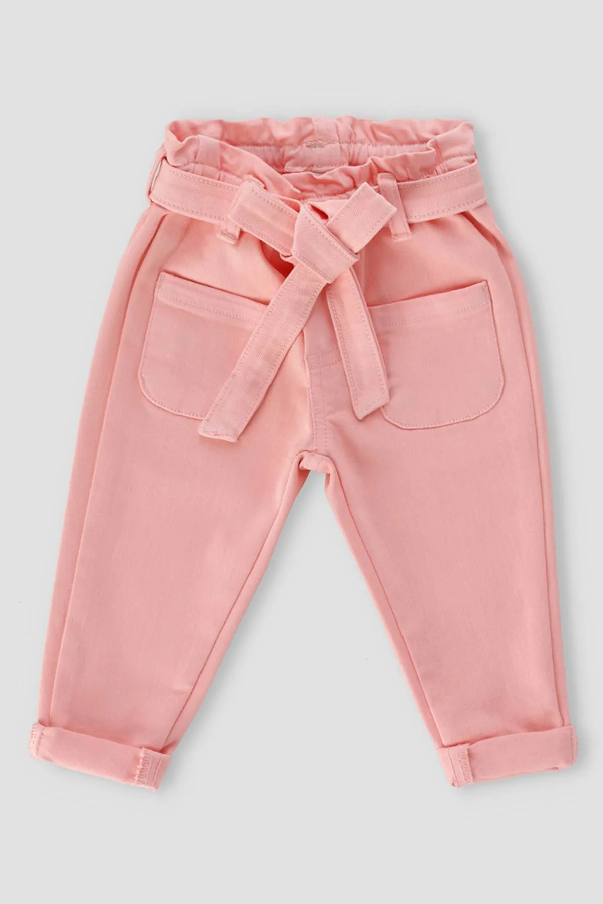 Cotton Pant For Baby Girl - Pink