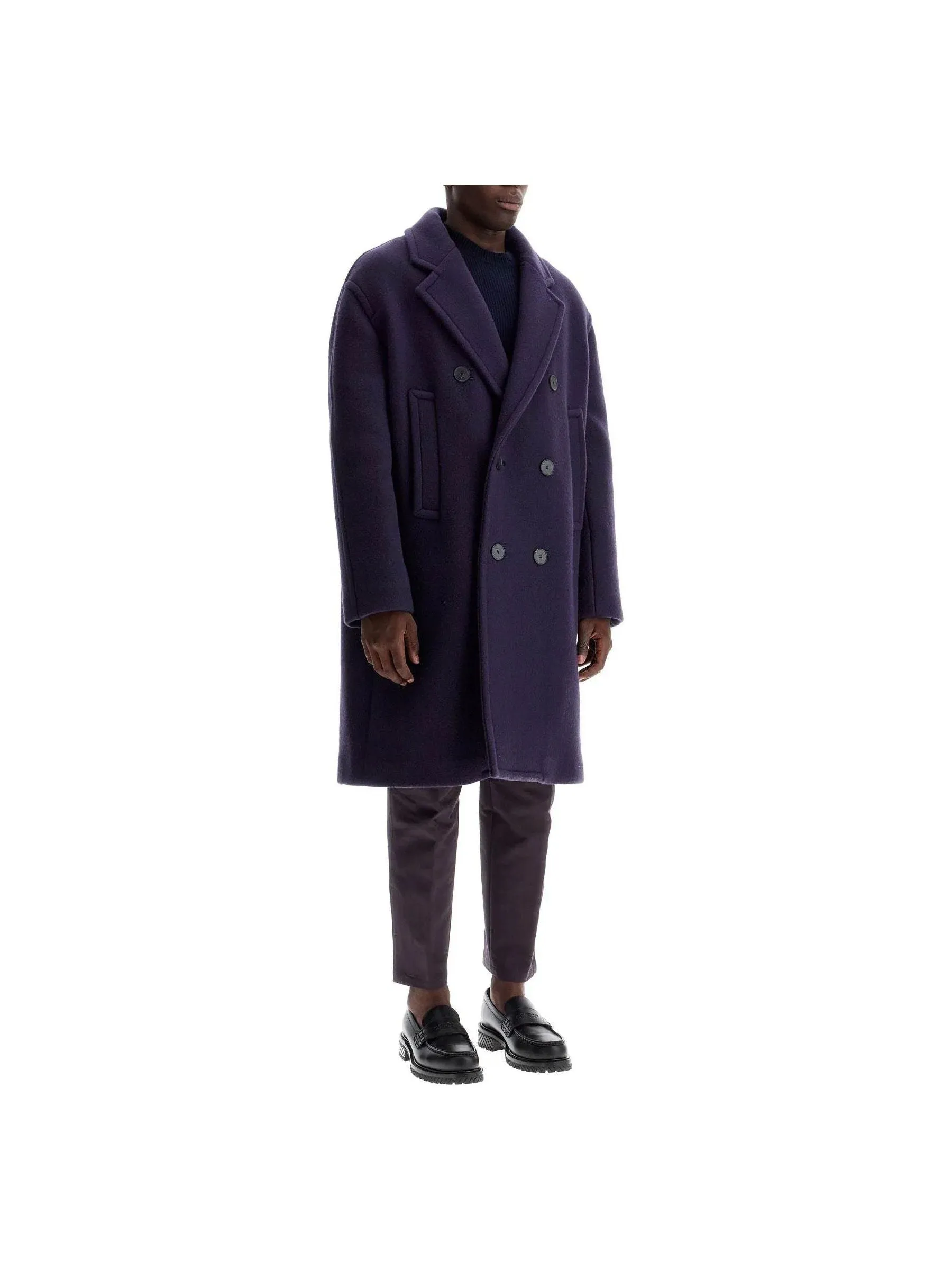 Double Breasted Wool Coat