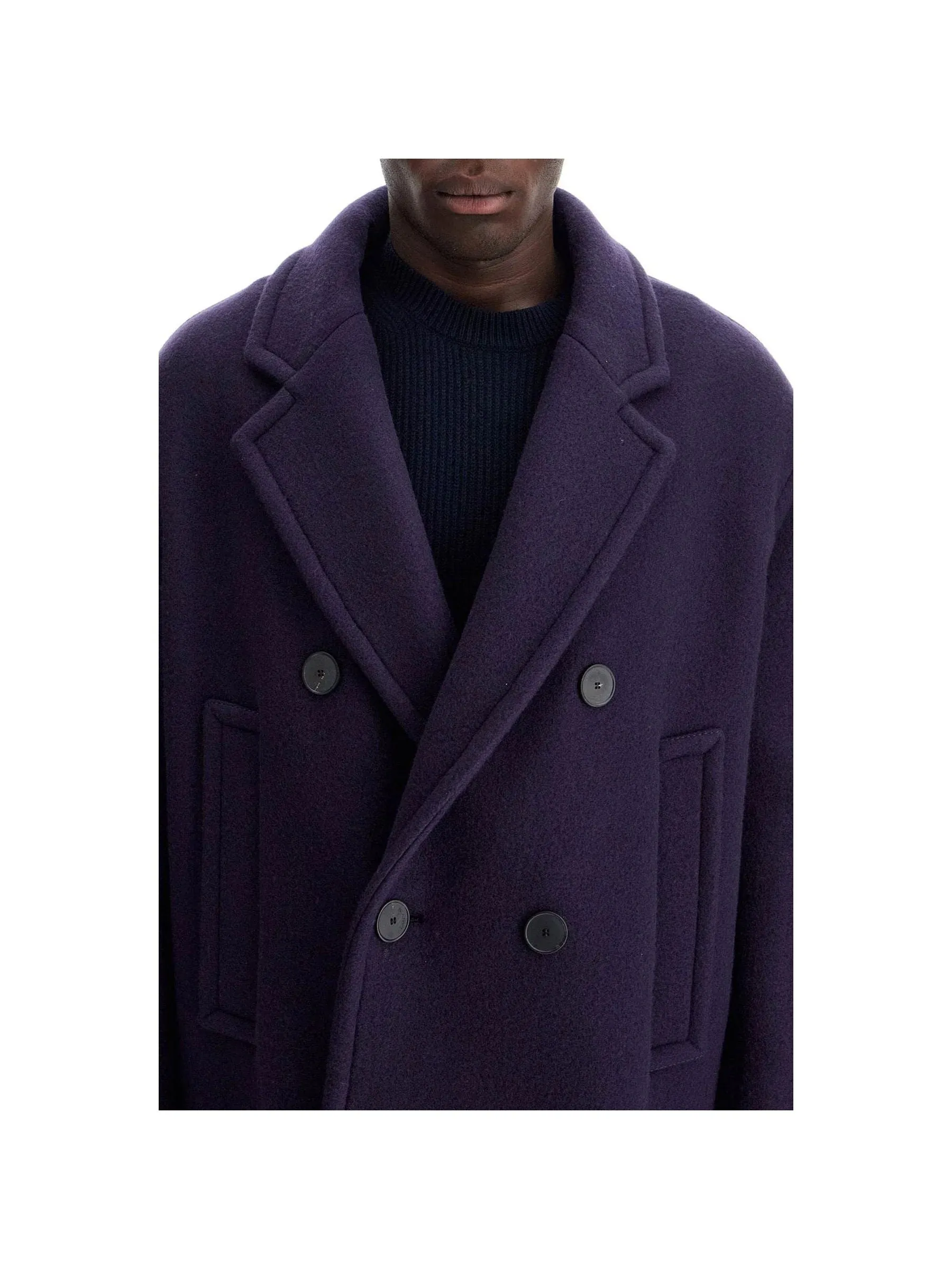 Double Breasted Wool Coat