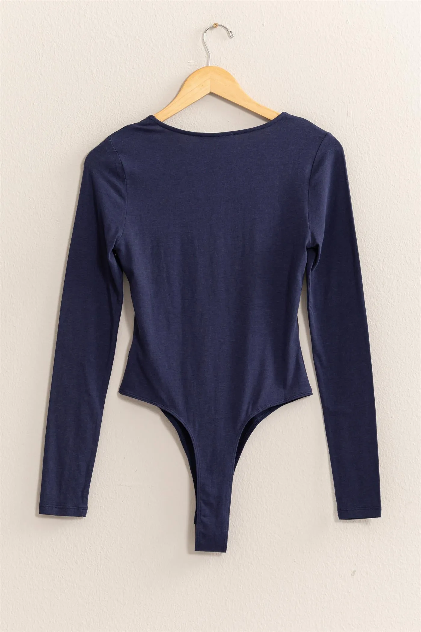 DZ24E768-LONG SLEEVE SWEETHEART NECK BODYSUIT