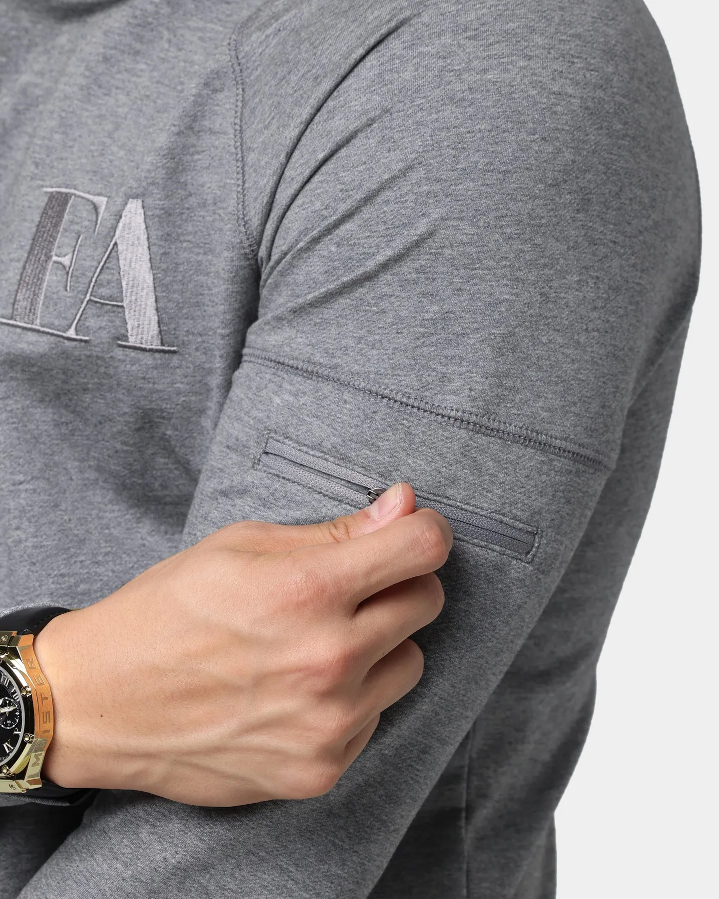 Emperor Apparel EA Strength Hoodie Dark Grey Heather