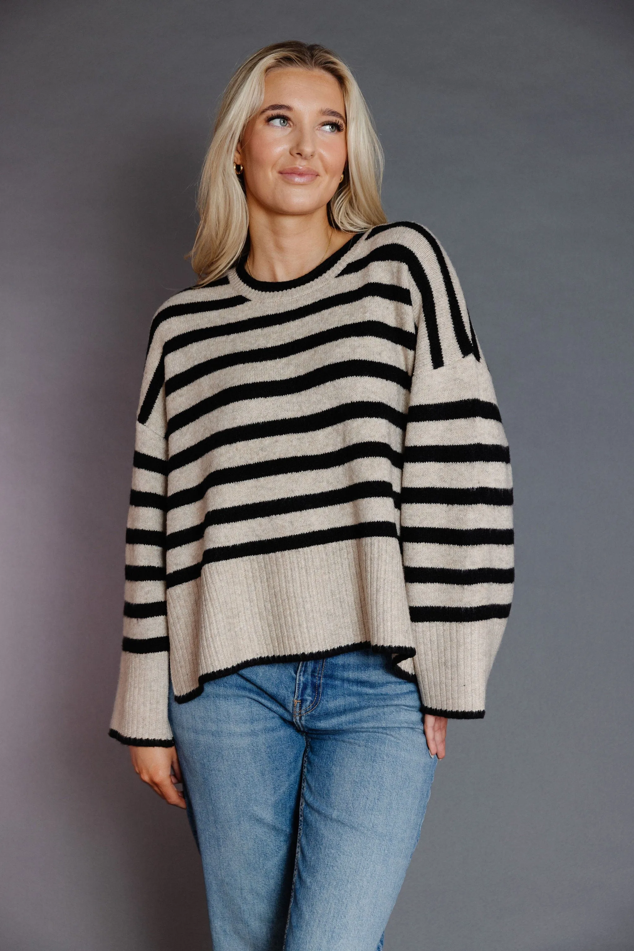 Fireside Sweater in Oat