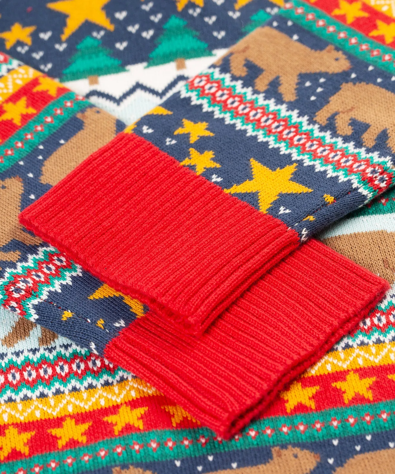 Frugi Forest Fairisle Christmas Jumper