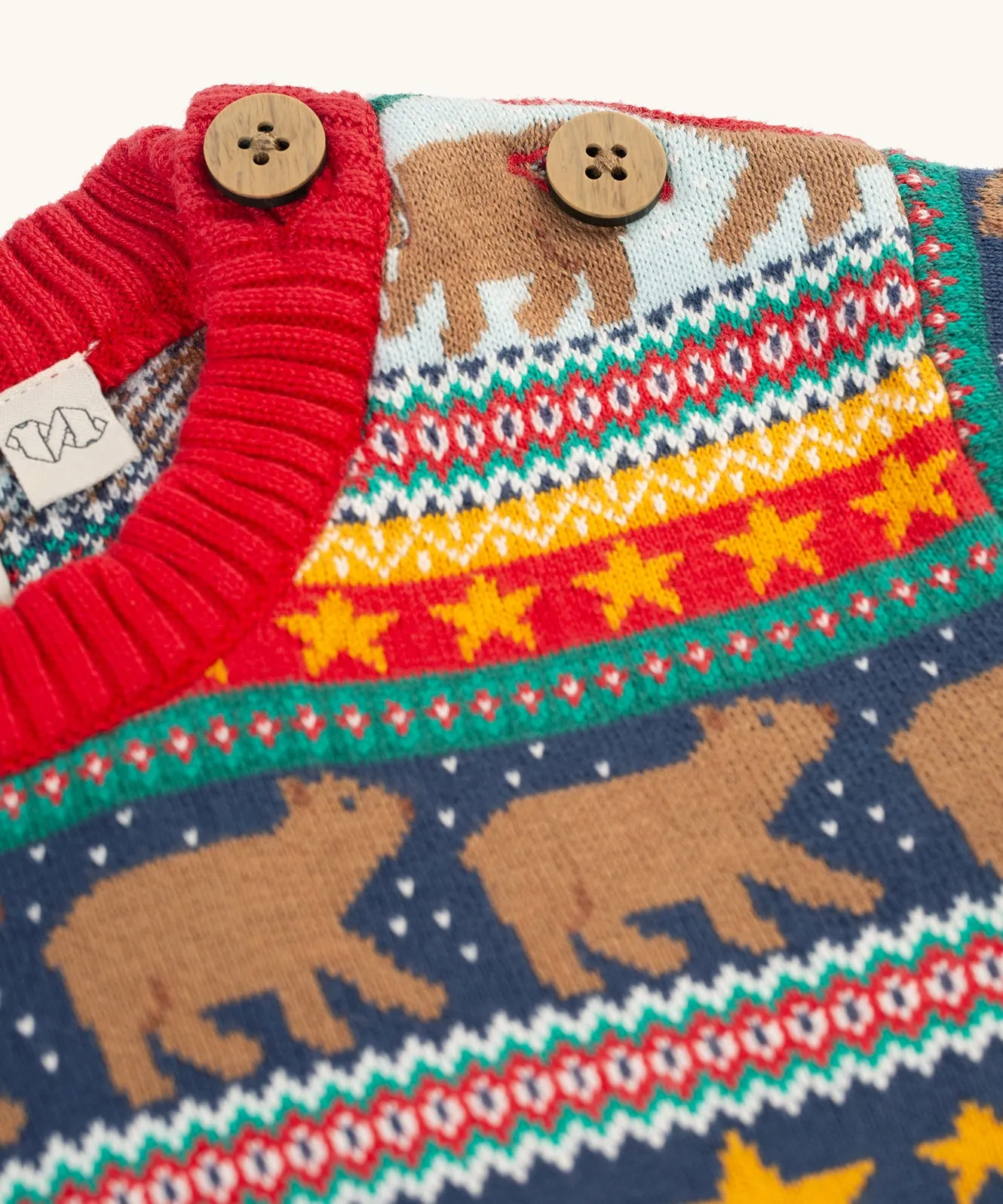 Frugi Forest Fairisle Christmas Jumper