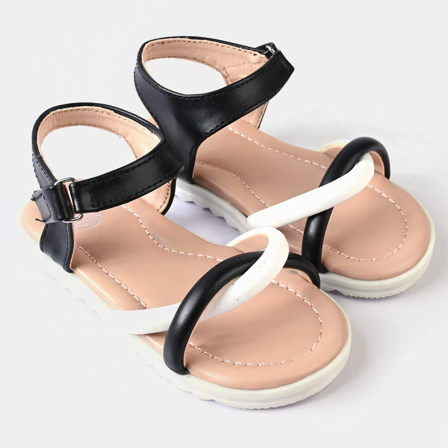 Girls Sandal 1286-BLACK