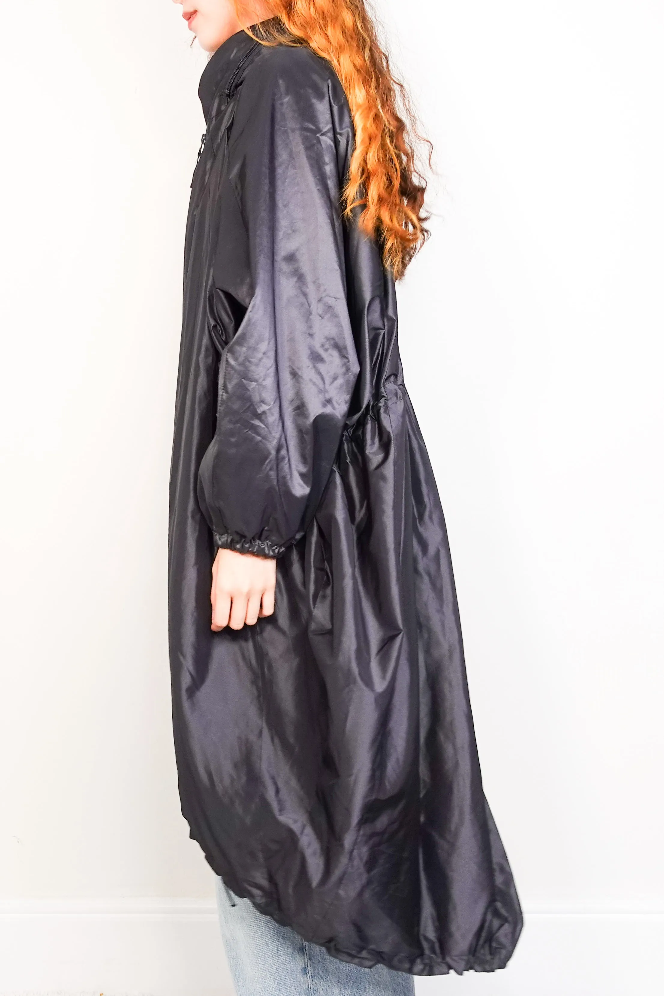 Glossy Black Anorak RRP 650