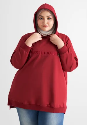 Happiness 10 Year Anniversary MC Hoodie - Maroon