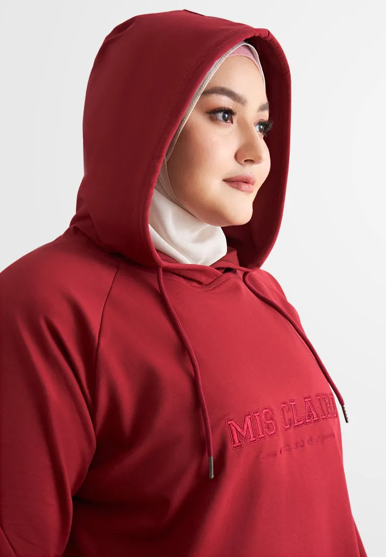 Happiness 10 Year Anniversary MC Hoodie - Maroon