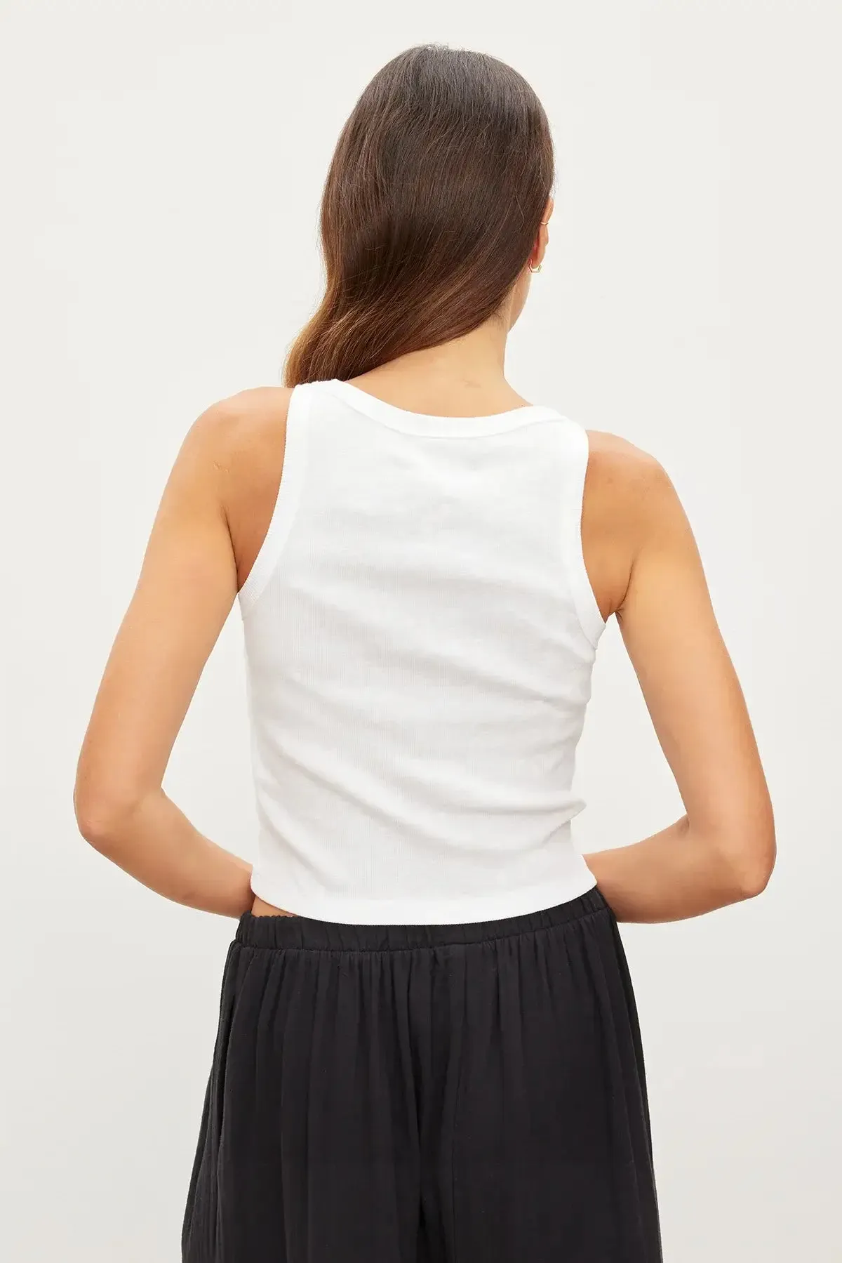 Harla tank in white