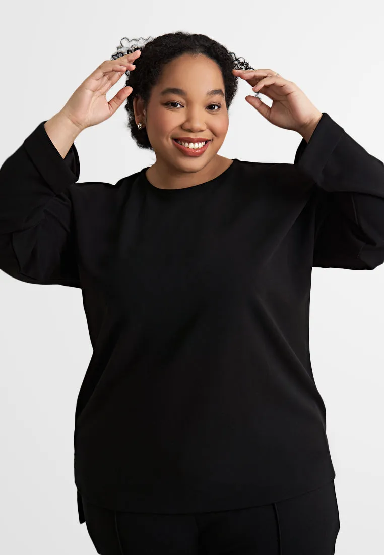 Holly Hi-Lo Elegant Minimalist Top