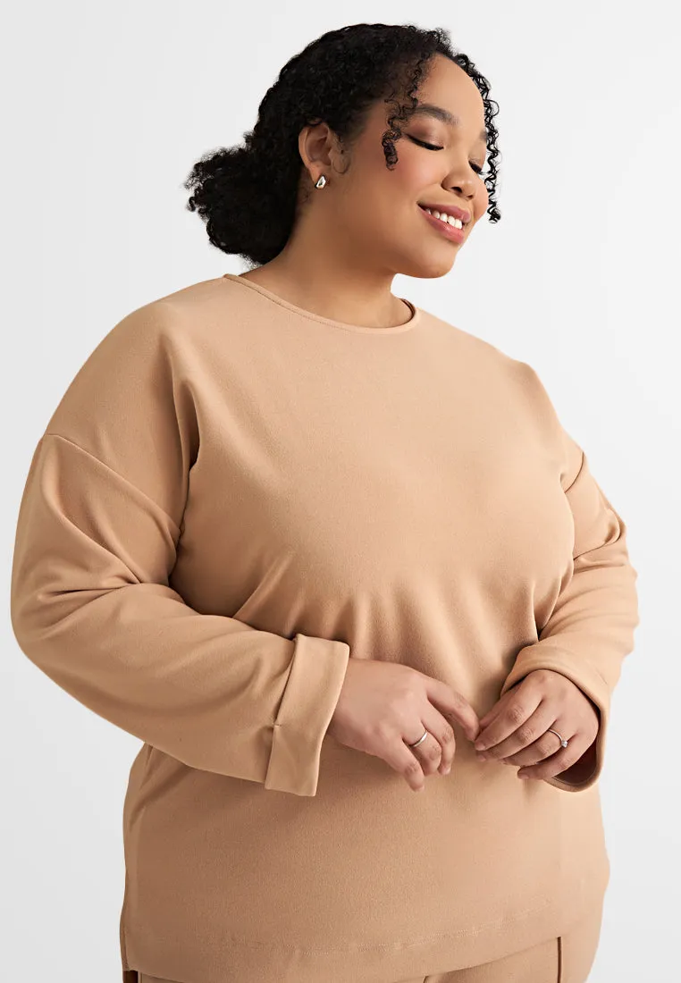 Holly Hi-Lo Elegant Minimalist Top