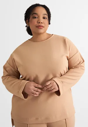 Holly Hi-Lo Elegant Minimalist Top