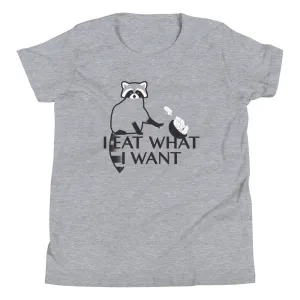 I Eat What I Want Kid's Youth Tee