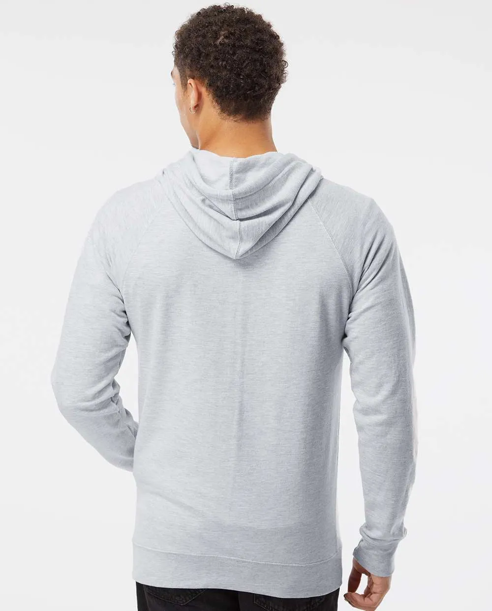 Independent Trading Co. Lightweight Loopback Terry Hooded Pullover