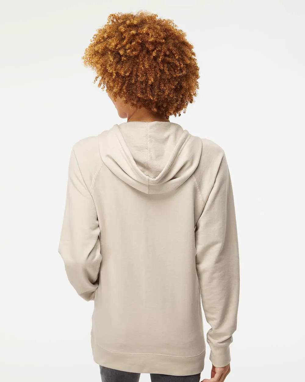 Independent Trading Co. Lightweight Loopback Terry Hooded Pullover