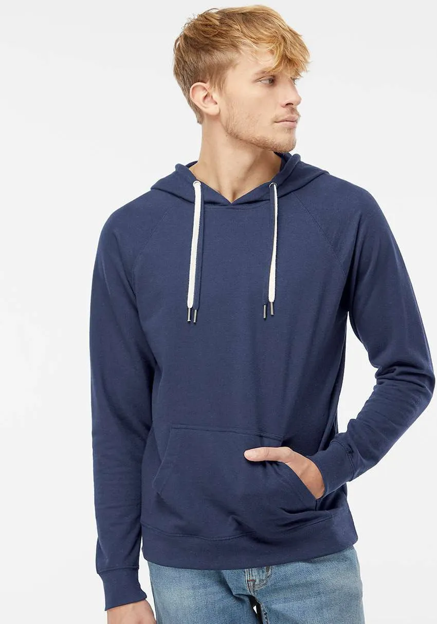 Independent Trading Co. Lightweight Loopback Terry Hooded Pullover