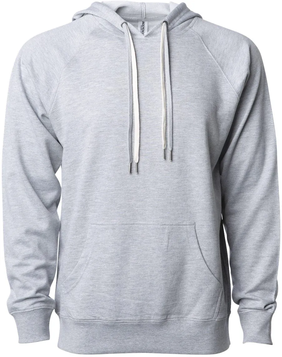 Independent Trading Co. Lightweight Loopback Terry Hooded Pullover