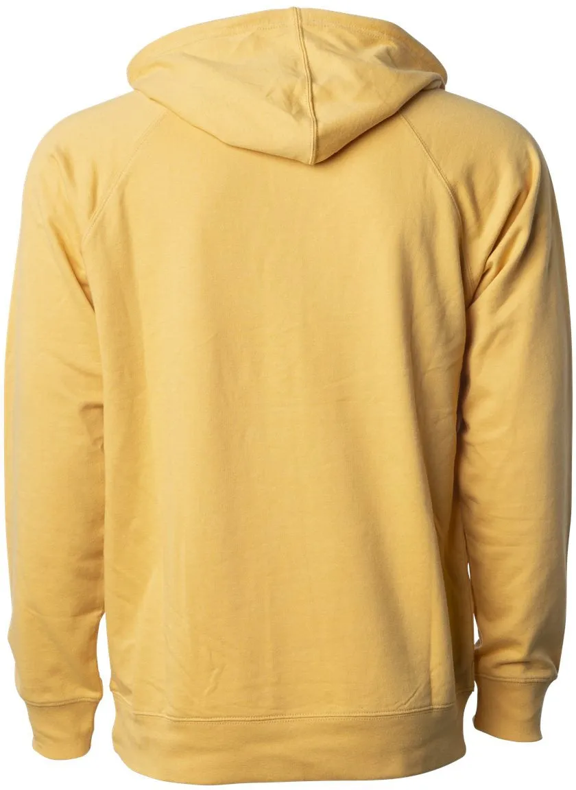 Independent Trading Co. Lightweight Loopback Terry Hooded Pullover