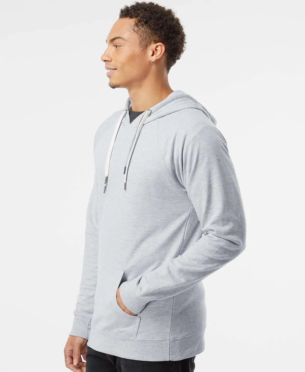 Independent Trading Co. Lightweight Loopback Terry Hooded Pullover