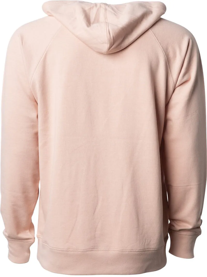 Independent Trading Co. Lightweight Loopback Terry Hooded Pullover