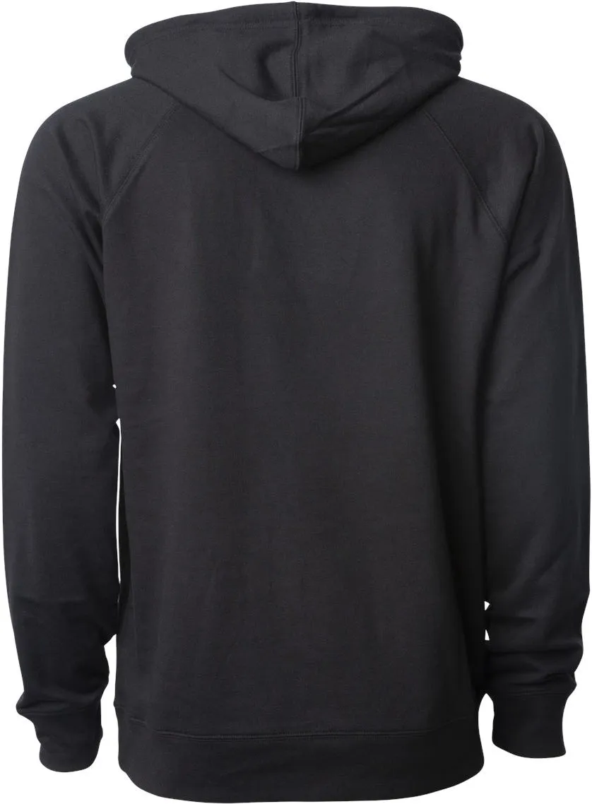 Independent Trading Co. Lightweight Loopback Terry Hooded Pullover