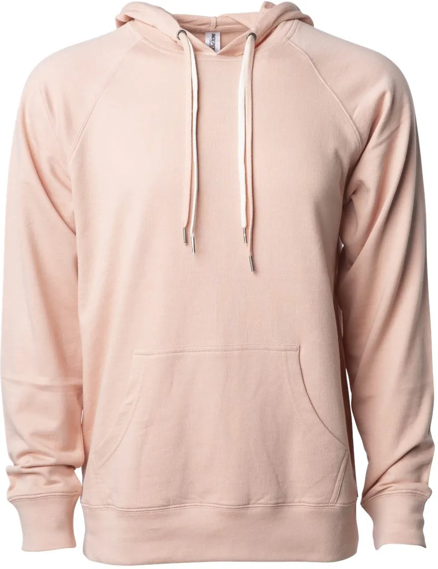 Independent Trading Co. Lightweight Loopback Terry Hooded Pullover