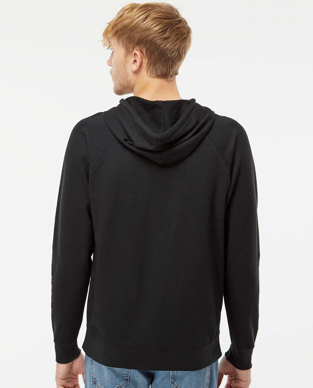 Independent Trading Co. Lightweight Loopback Terry Hooded Pullover