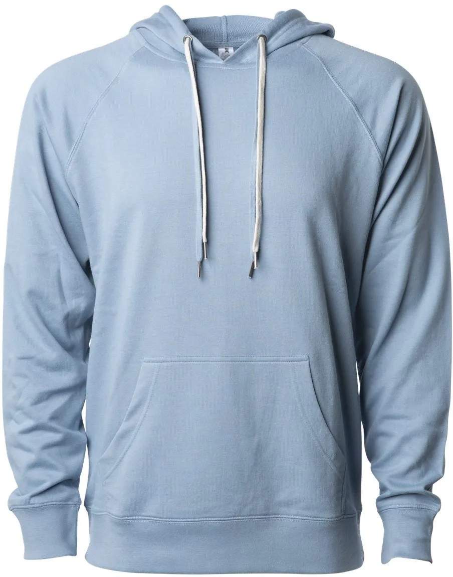 Independent Trading Co. Lightweight Loopback Terry Hooded Pullover