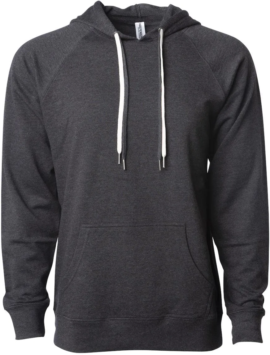 Independent Trading Co. Lightweight Loopback Terry Hooded Pullover