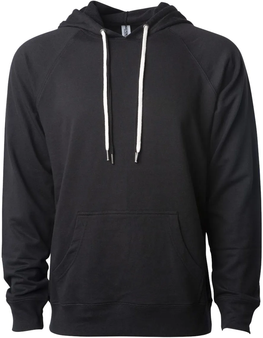 Independent Trading Co. Lightweight Loopback Terry Hooded Pullover