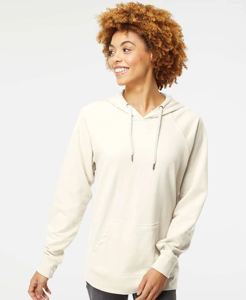 Independent Trading Co. Lightweight Loopback Terry Hooded Pullover