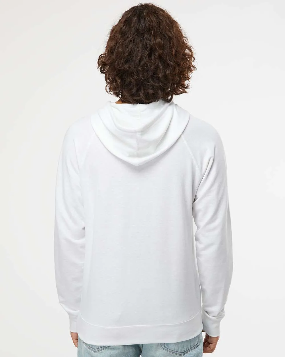 Independent Trading Co. Lightweight Loopback Terry Hooded Pullover