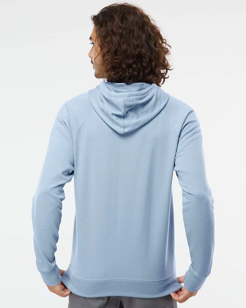 Independent Trading Co. Lightweight Loopback Terry Hooded Pullover