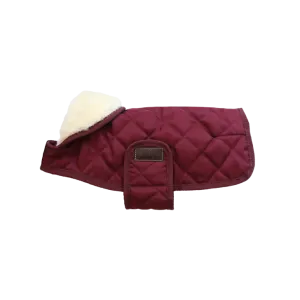 Kentucky Dog Coat- Bordeaux