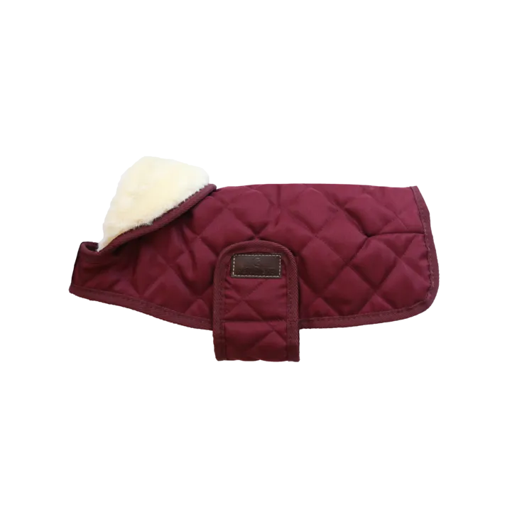 Kentucky Dog Coat- Bordeaux