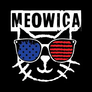 Meowica,  4th of July Shirt