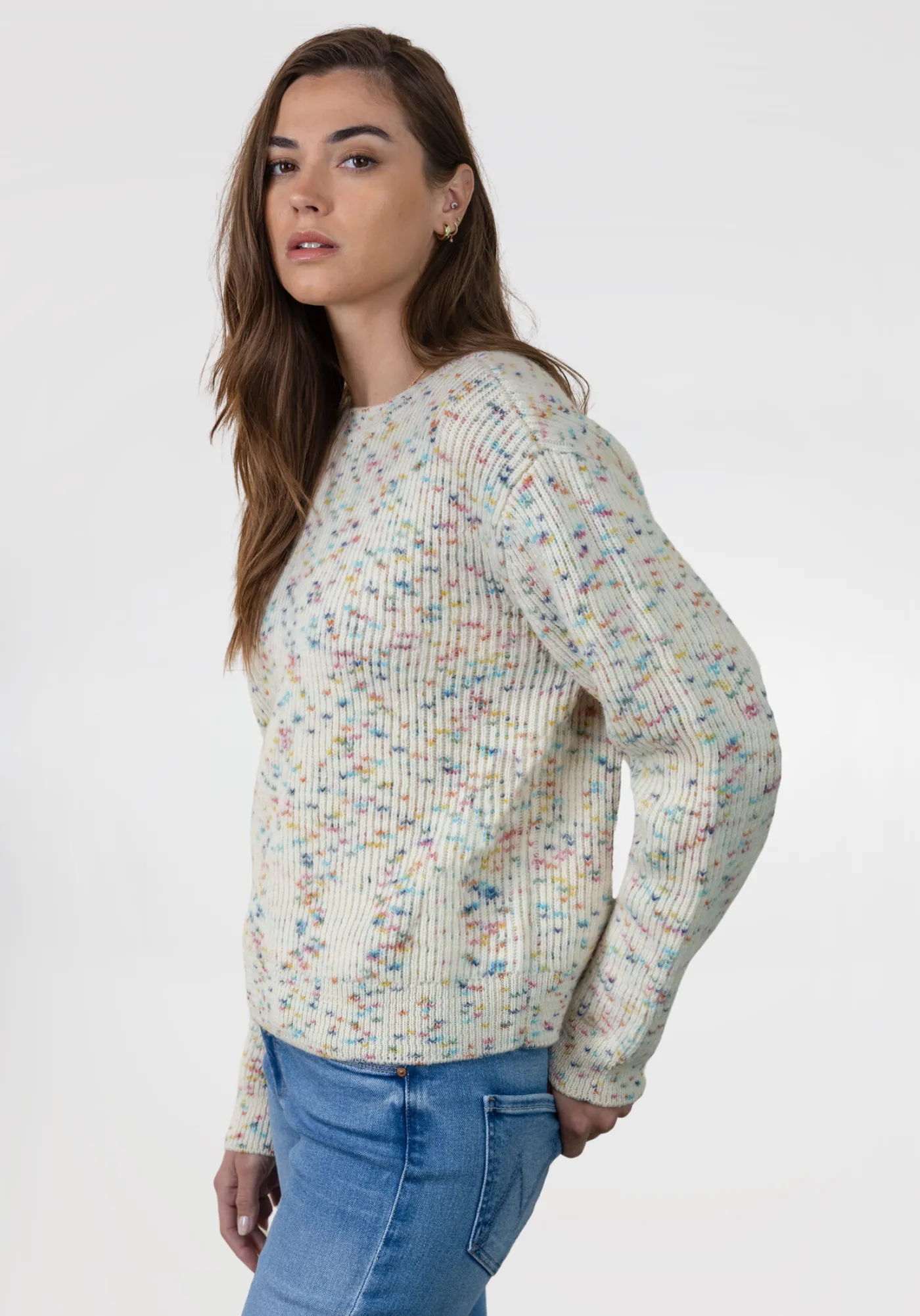 Milly "multi-fleck" sweater