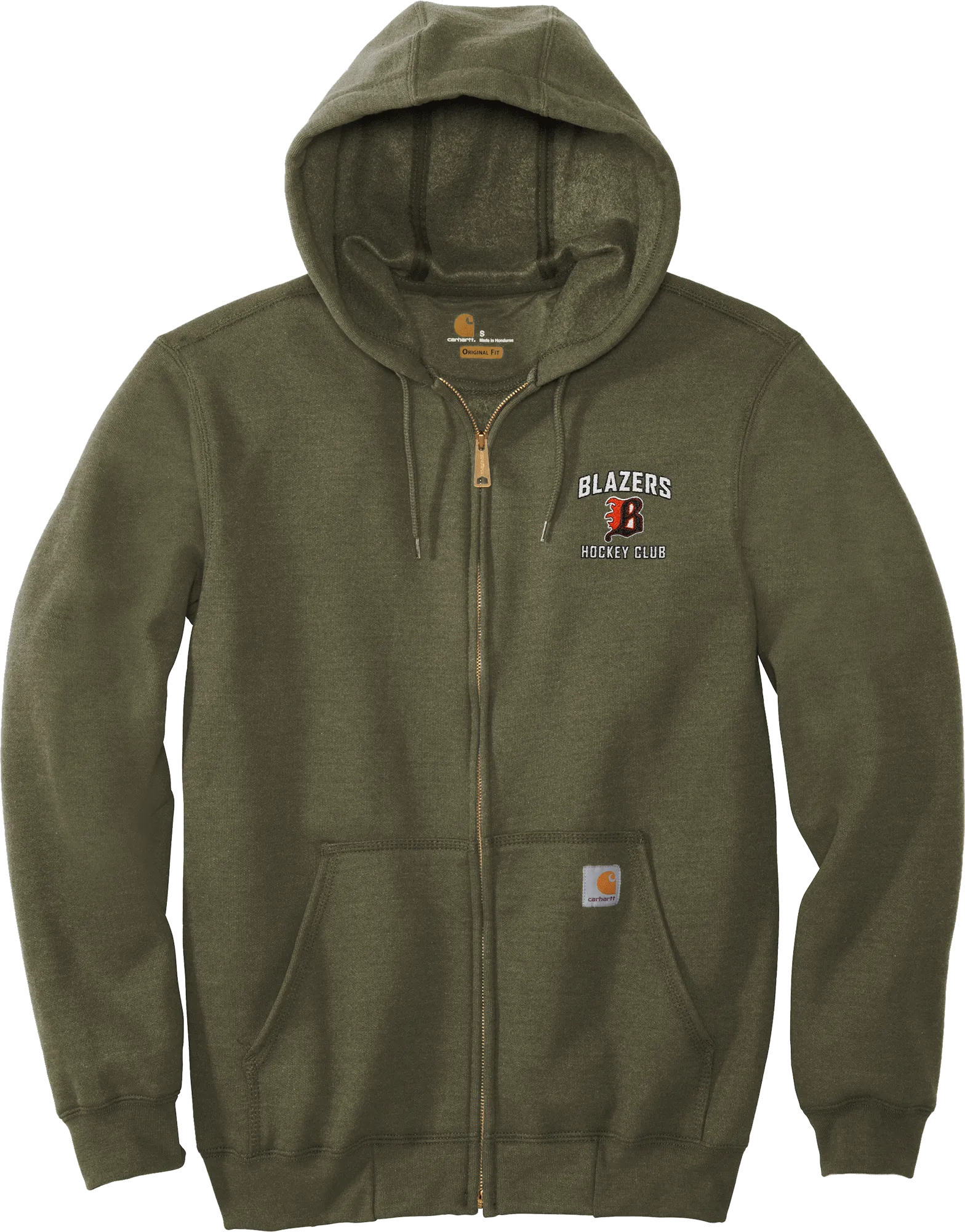 Philadelphia Blazers Carhartt Midweight Hooded Zip-Front Sweatshirt