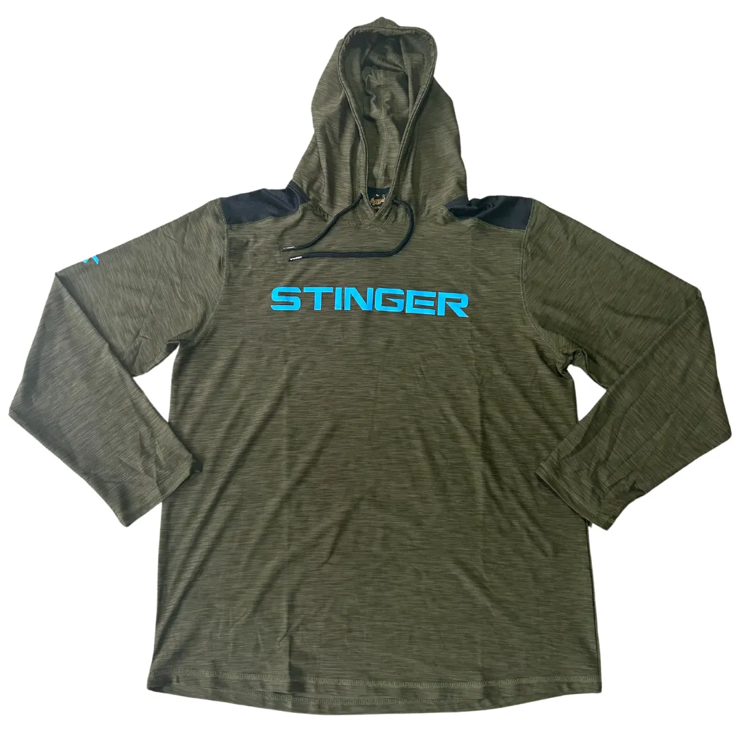 Premium Lightweight Hoodie - Heather Military Green