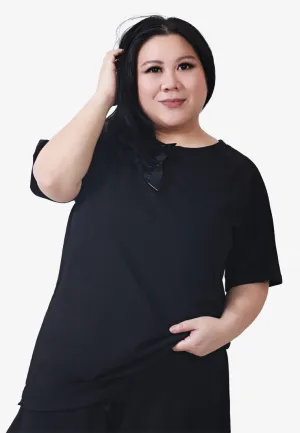 Sera Premium Staycation Short Sleeve Tee - Black